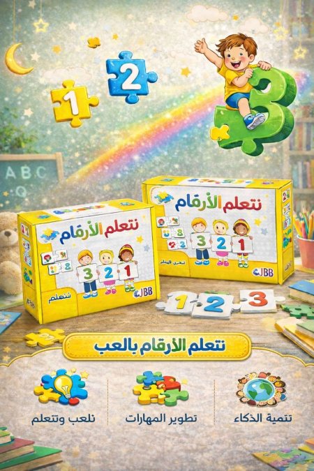 صندوق تعليمي تعلم الأرقام